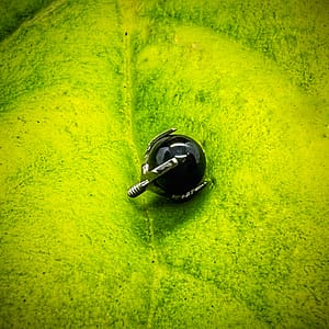 Bola de ónix encastado en titanio grado implante 1,2mm